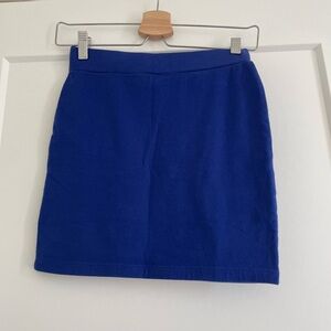 Forever 21 Royal Blue Mini Skirt